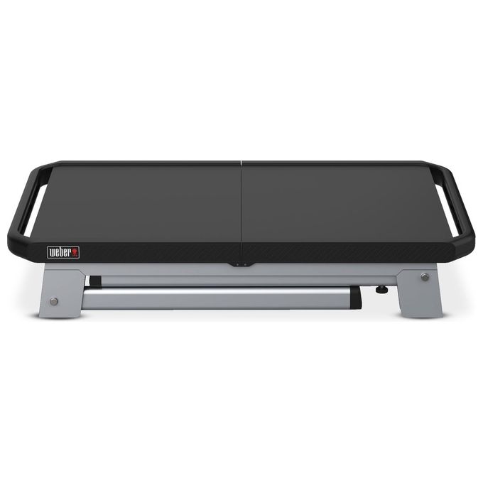 Weber Carrello Barbecue per Piastra Cottura Grigio e Nero