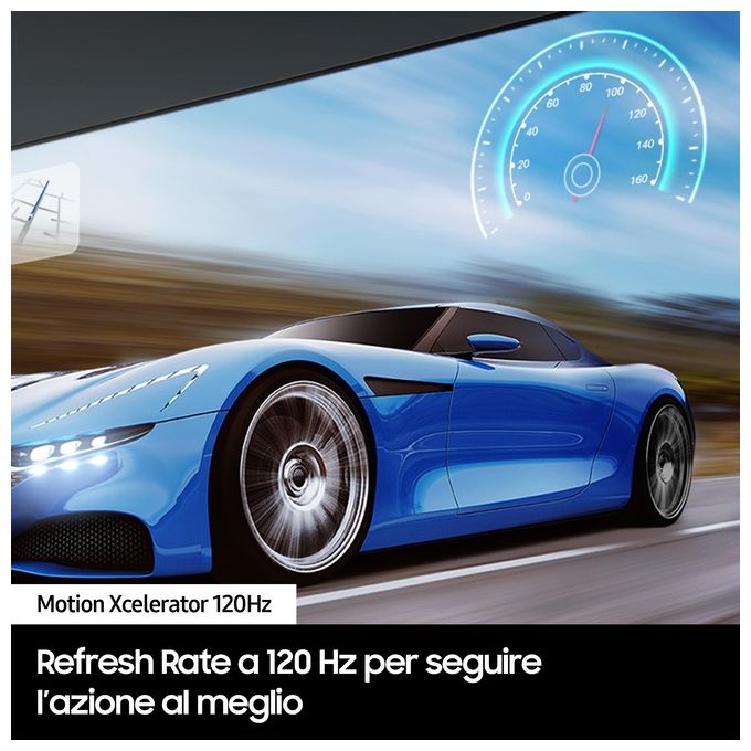 Samsung Tv Led 98 pollici 4k UE98DU9070UXZT Smart TV Cristal Processor 4K AI  Motion Xcelerator 120Hz OTS Lite