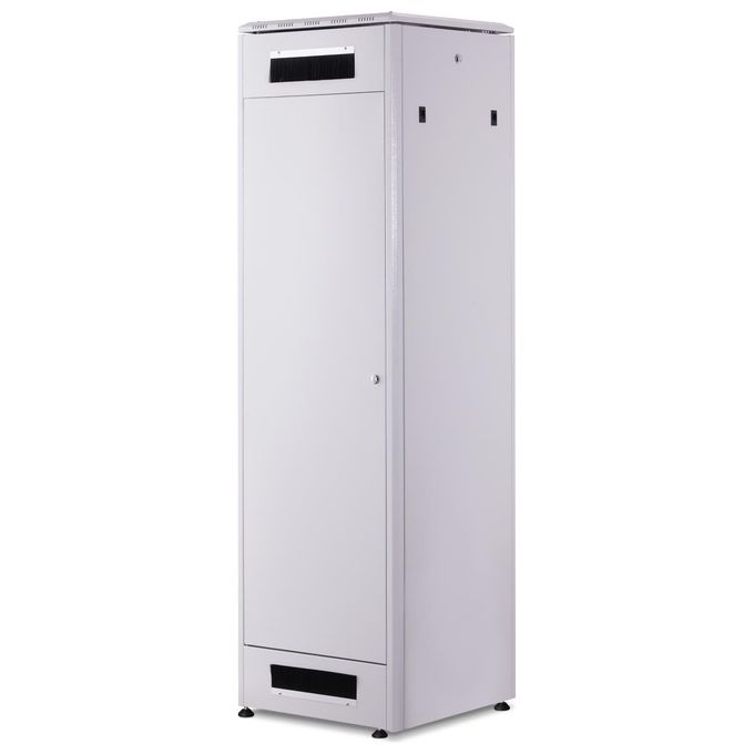 Digitus armadio 42 unita' linea professionale (a)2020 x (l)600 x (p)600 mm. colore grigio chiaro