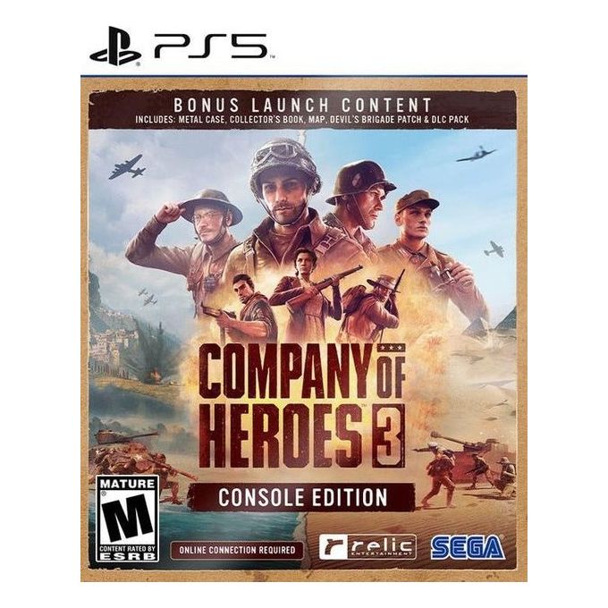 Sega Videogioco Company Of Heroes 3 Console Edition per PlayStation 5