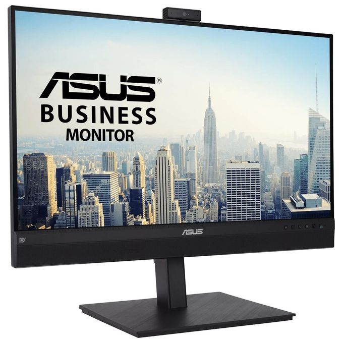 ASUS BE27ACSBK Monitor 27'', WQHD (2560x1440), IPS, Frameless, Webcam FullHD Integrata, Microfono Ai Noise Canceling, USB-C, Speaker Integrati, Design Ergonomico, Eye Care, Riduzione Luce Blu, Nero