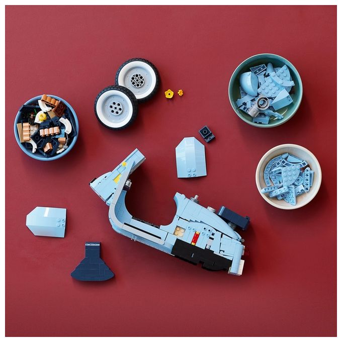 LEGO Icons 10298 Vespa 125, Set in Mattoncini, Modellismo Adulti, Replica Piaggio Anni 60, Idea Regalo, Hobby Creativo