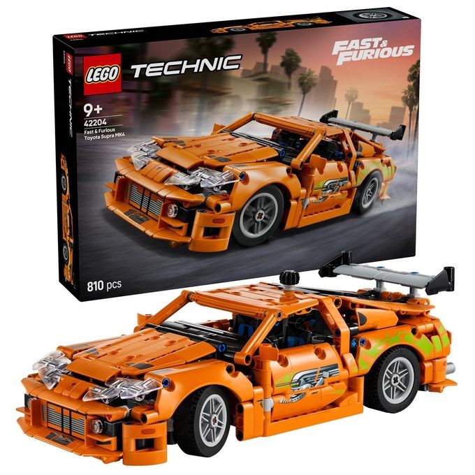 LEGO Technic Fast and Furious Toyota Supra MK4 42204