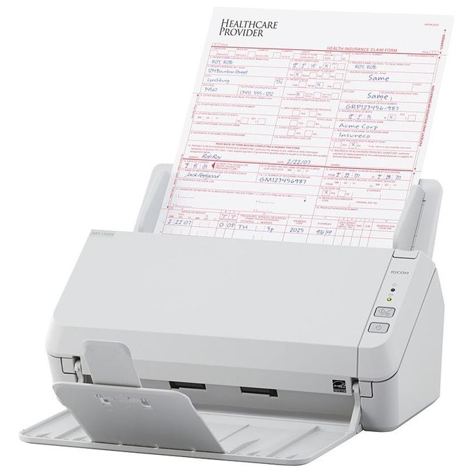 Fujitsu SP-1130N 600x600 Dpi Scanner ADF Grigio A4