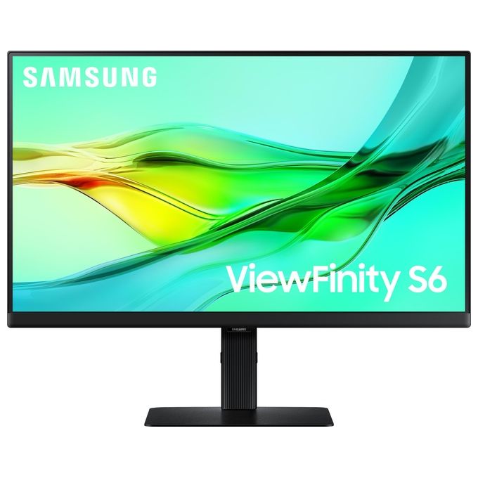 Samsung Monitor PC ViewFinity S60UD da 24'' 100Hz pannello IPS QHD (2560 x 1440) 5ms 3000:1 Auto Source Switch  KVM Switch Daisy Chain USB-C (90W) HDMI (2.0) Display Port (1.4) USB (3.0