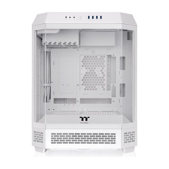 Thermaltake The Tower 600 Mid Tower Chassis Hidden Connector Bianco