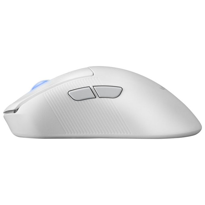 ASUS ROG Keris II Ace Wireless AimPoint White Mouse Mano Destra RF Wireless  Bluetooth  USB Type-A Ottico 42000 DPI