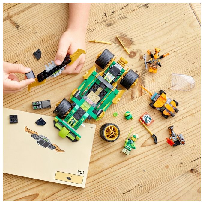 LEGO Ninjago Auto da Corsa di Lloyd Evolution