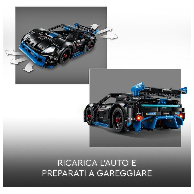 Lego Technic Auto da Corsa Porsche GT4 e-Performance, Macchina Telecomandata, Modellino di Auto da Costruire Interattivo