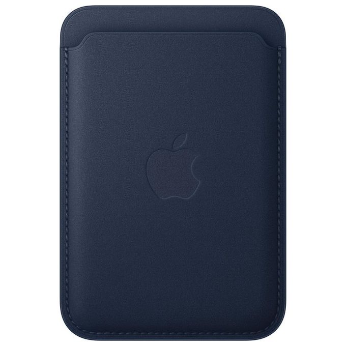 Apple Portafoglio MagSafe in Tessuto FineWoven per iPhone Blu Profondo ​​​​​​​