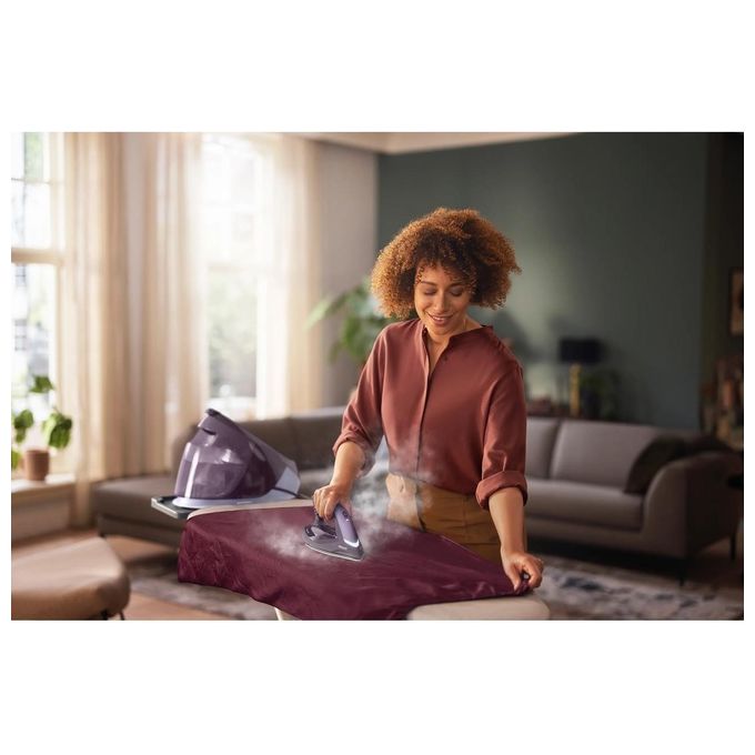 Philips PSG7150-30 Ferro da Stiro a Vapore Perfect Care 7000 Series 1.8 Litri 2100W Viola