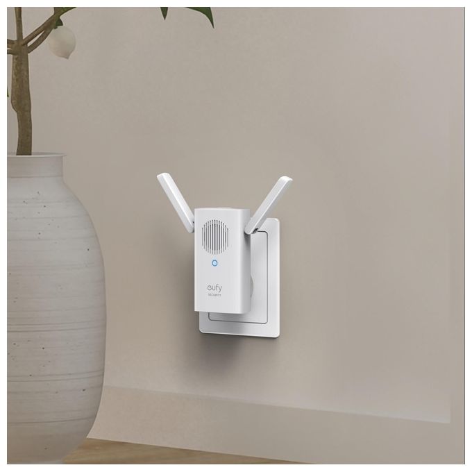 Eufy  Security, kit videocitofono, risoluzione 1080p, batteria per 120 giorni, zero costi mensili, rilevamento di persone, audio bidirezionale, citofono wireless