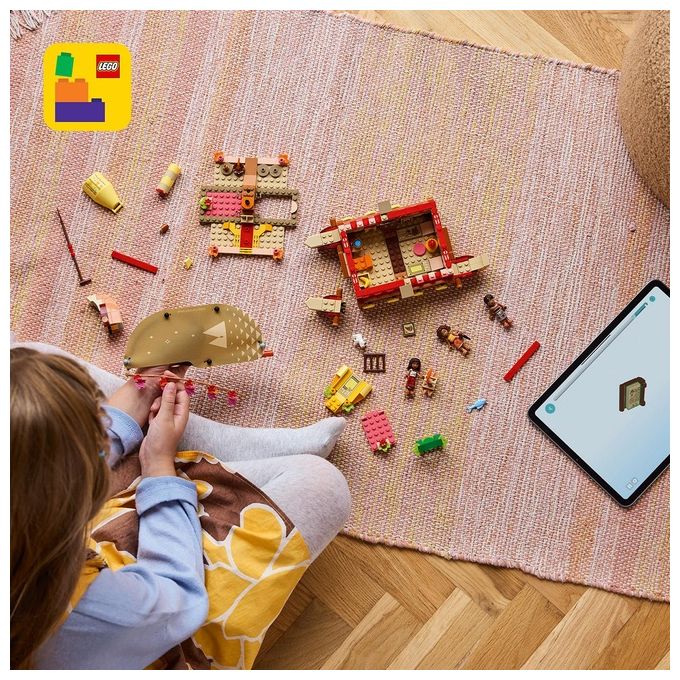 Lego Set 43270 La Canoa di Vaiana Disney Moana Avventura Creativa Gioco di Costruzione per Bambini e Collezionisti