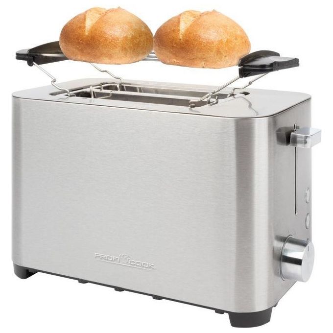 Proficook Tostapane PC-TA 1251 Con Funzione Scongelamento E Alloggiamento In Acciaio Inossidabile Per Toast E Bagel