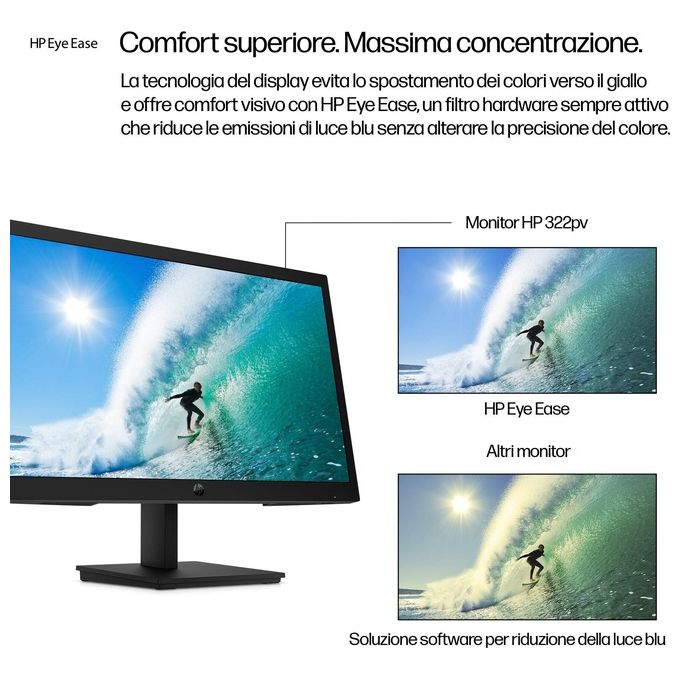 HP 322PV Series 3 Pro Monitor Pro Full HD da 21.45
