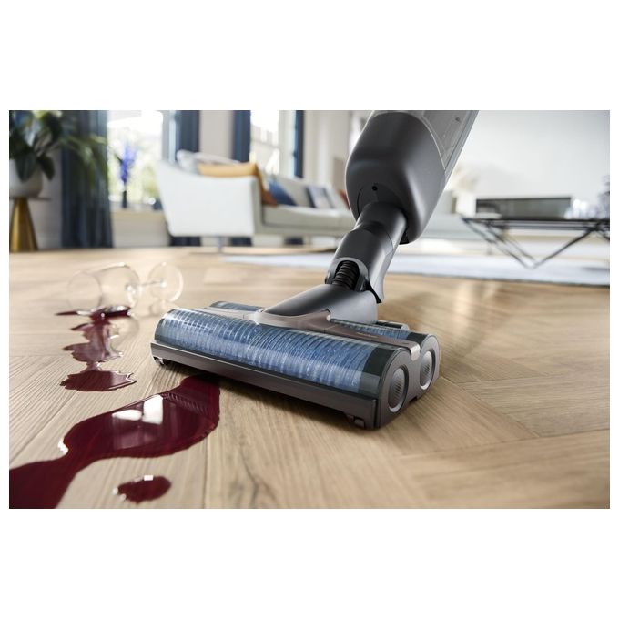 Philips AquaTrio 7000 Serie XW7110-01 Lavapavimenti Senza Filo Wet e Dry per Pulizia Efficace e Facile