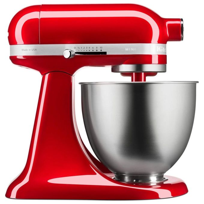 KitchenAid 5KSM3311XEER Artisan Impastatrice Planetaria Robot da Cucina Capacita' 3,3 Litri Potenza 250 W Rosso Imperiale