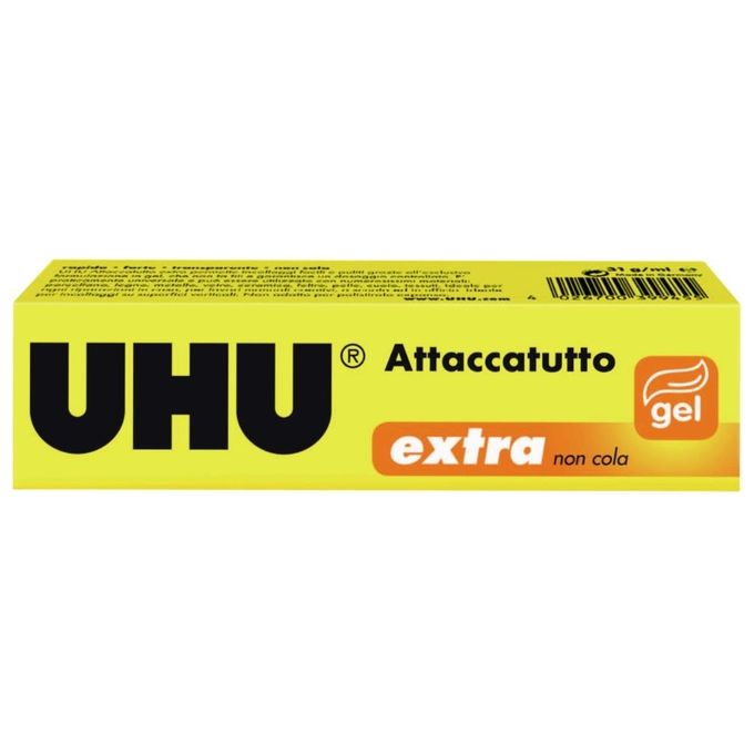 UHU Colla Extra per Articoli Scolastici Adesivi per Progetti Creativi e Lavori Manuali
