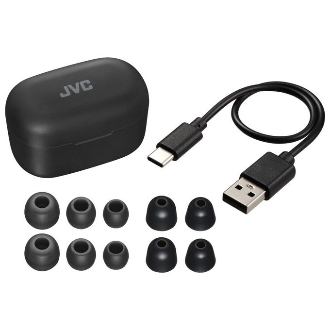 JVC HA-A25T Auricolare True Wireless Stereo (TWS) In-ear Musica e Chiamate Bluetooth Nero