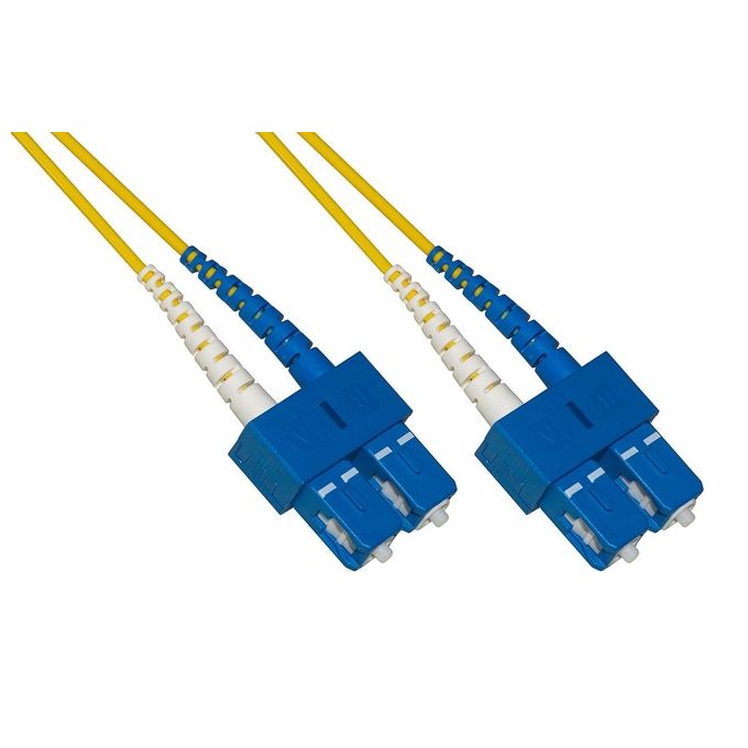 LINK cavo fibra ottica sc a sc singlemode duplex 9-125 mt 10 bending insensitive lszh