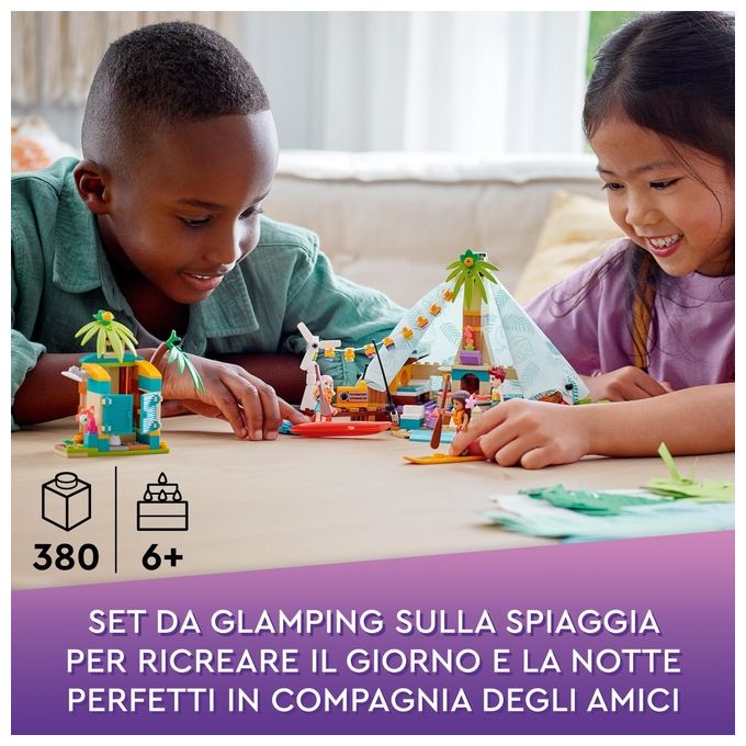 LEGO Friends Glamping sulla Spiaggia