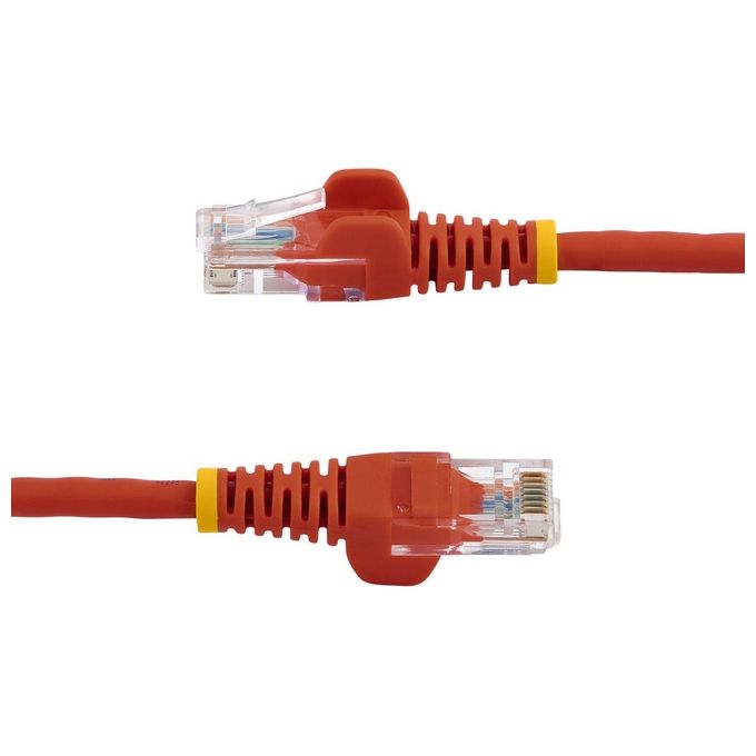 Startech 0.5m rosso cat5e Cavo Snagless Ethernet Cavo - utp