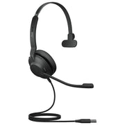 Jabra Evolve2 30 Auricolare Cablato a Padiglione Ufficio USB tipo A Nero Mono per Comunicazioni Chiare e Comfort Ottimale
