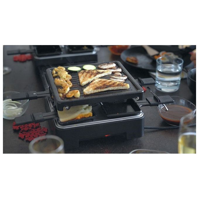 Unold Raclette Estensibile 8 Persone Nero Modello 48755 per Cucine Moderne