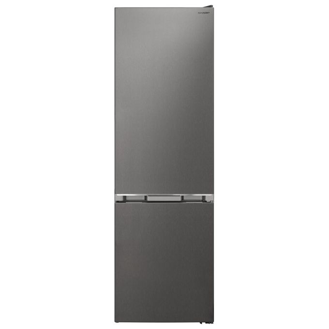 Sharp SJ-NBA32DMXPD - Frigorifero Combinato Libera Installazione 367 L, Classe D, Total No Frost, (186 × 59,5 × 65 cm), Acciaio Inox