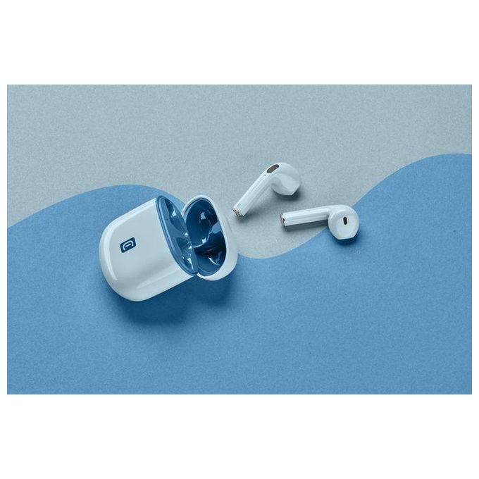 Cellular Line Auricolari TWS Bluetooth Style Color Azzurro