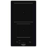 Hotpoint HQ 0930S NE Piano Cottura ad Induzione 2 Zone Comandi centrali a sfioramento 9 Livelli di potenza MyMenu 29 cm Nero