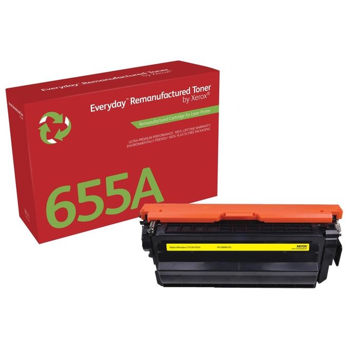 Xerox Everyday Toner Giallo Compatibile con HP 655A CF452A Resa Standard