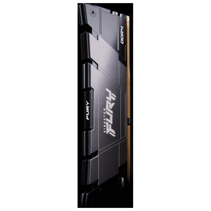 Kingston FURY Renegade DDR4 Kit 32Gb 2x16Gb DIMM 288-PIN 3600 MHz - PC4-28800 CL16 1.35 V senza Buffer non ECC Nero