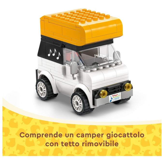 Lego Animal Crossing Concerto in Piazza con K.k.