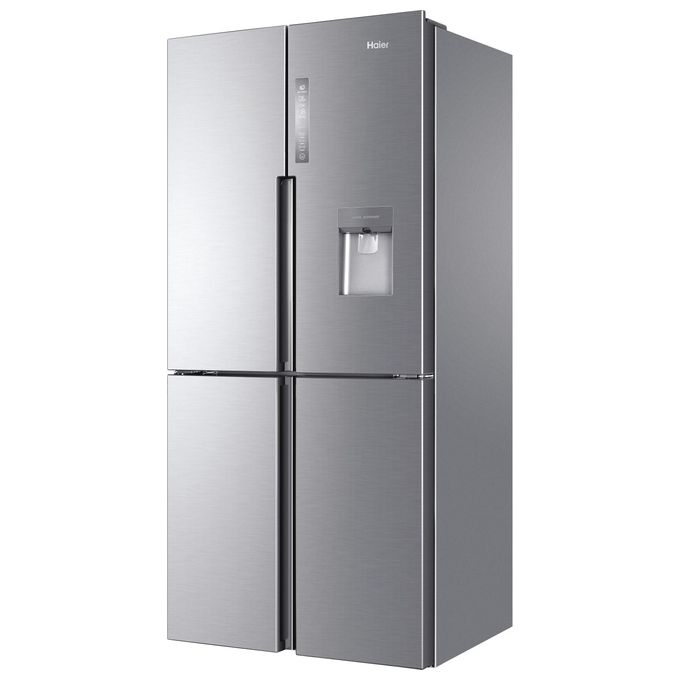 Haier RTG684WHJ Frigorifero Side by Side Capacita' 456 Litri Classe energetica F Total No Frost Compressore Inverter 180 cm Argento