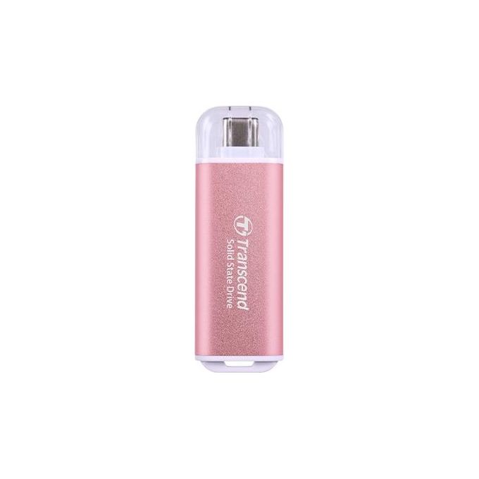 Transcend ESD300 Ssd 1Tb Esterno Portatile USB 3.2 Gen 2x1 Rosy Pink