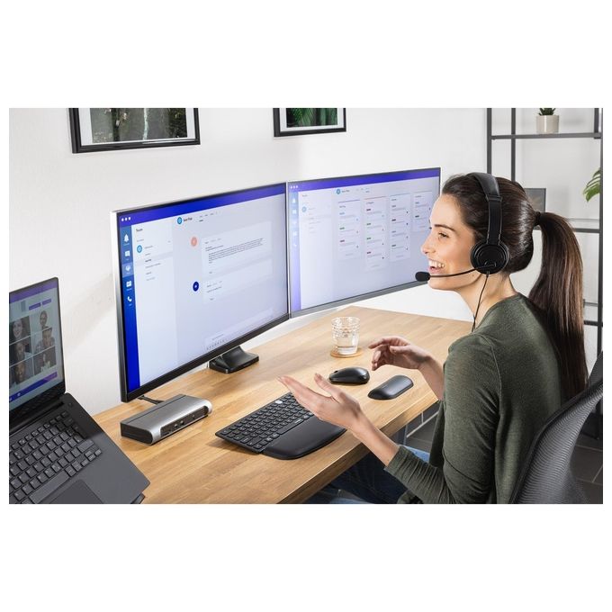 Kensington 60112 Easy Riser SmartFit Supporto per Notebook 12'' 17'' Ripiegabile colore Grigio