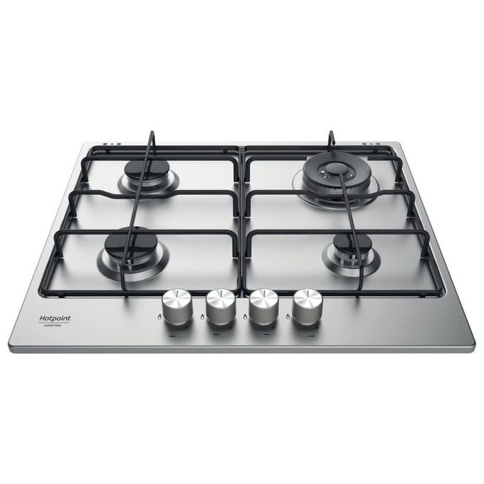 Hotpoint PPH 60P D-IX Piano Cottura a Gas 4 Zone 59 cm Inox