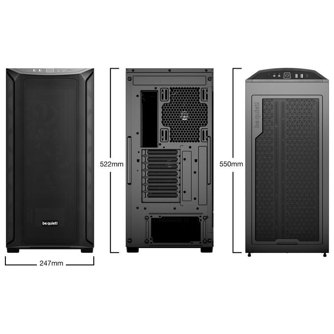 Be Quiet! Shadow Base 800 Black Midi Tower Nero