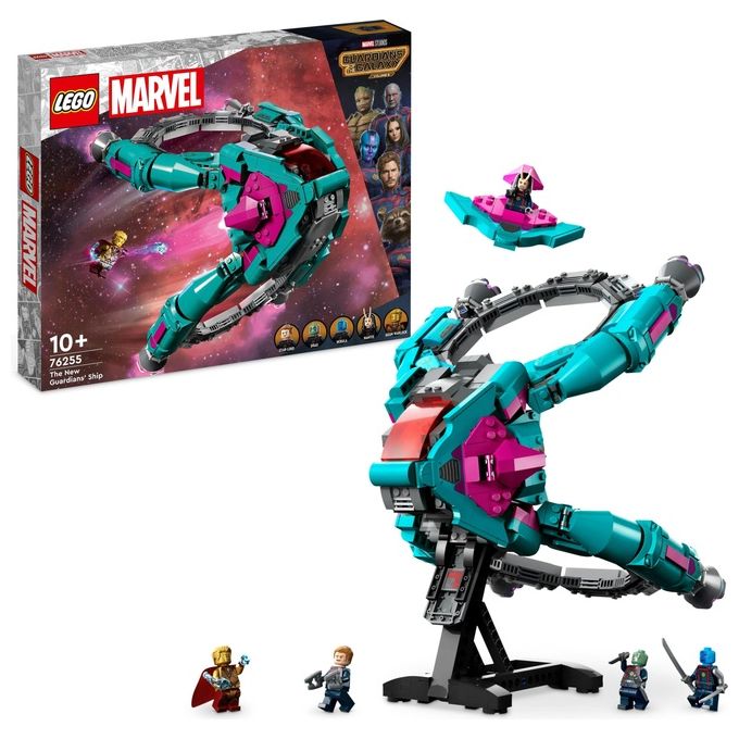 LEGO 76255 L’Astronave dei Nuovi Guardiani Set da Costruzione 1108 pezzi colore Multicolore