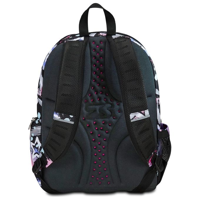 Seven Zaino Scuola Advanced Mark On Girl Nero Fucsia
