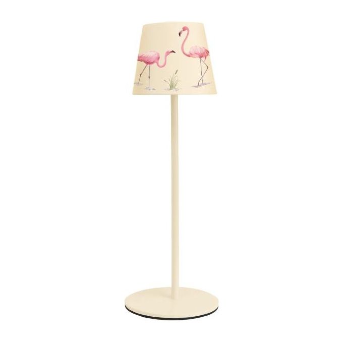 Majestic 120454 FG Lampada da Tavolo Ricaricabile Touch Luce LED Alea Dulac FG