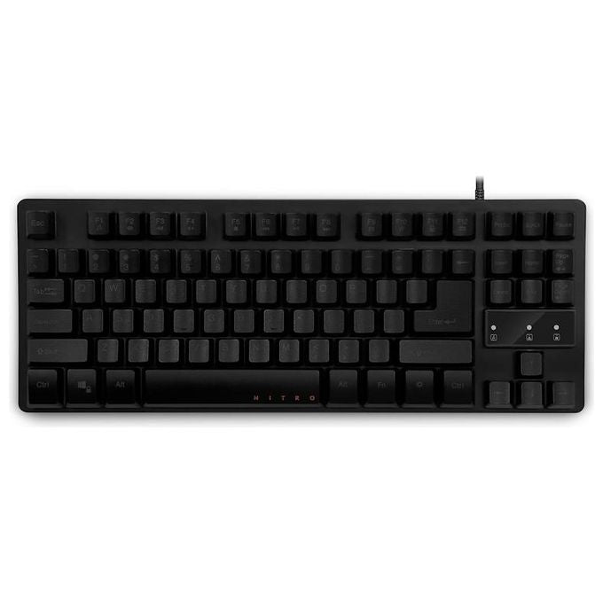 ACER Nitro Keyboard TKL Tastiera USB QWERTY Italiano Nero