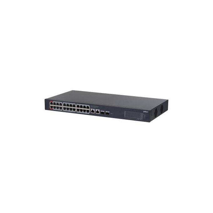 Dahua Technology CS4228-24GT-375 Switch Layer2 Gestito Poe 24 Porte Gigabit PoE  2 RJ45 Uplink  2 SFT Uplink