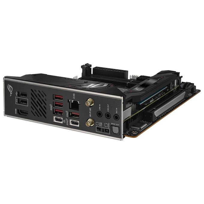 ASUS Scheda Madre ROG STRIX B650E-I GAMING WIFI AMD B650 Presa di Corrente AM5 mini ITX