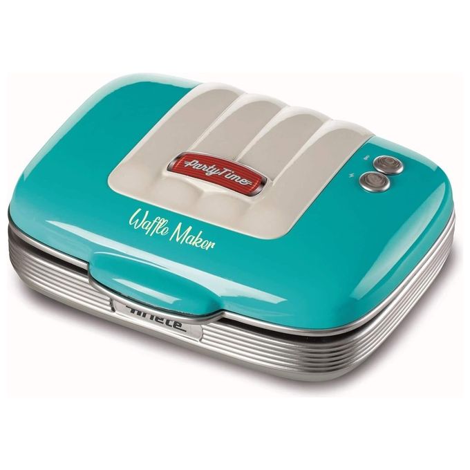 Ariete Waffle Maker Party Time Piastra per Waffle 700W Azzurro