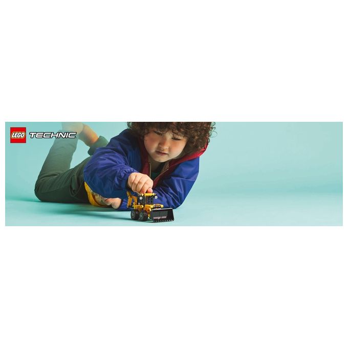 LEGO Scavatrice a Cucchiaia Rovescia 42197 Technic Costruzioni avanzate per appassionati con dettagli realistici di movimento e design robusto