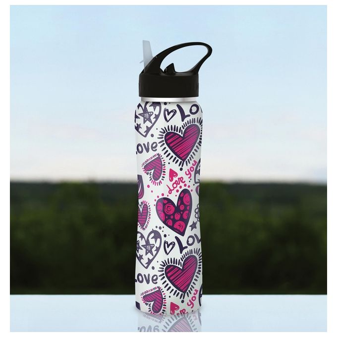 The Steel Bottle TSBMW44LOV Bottiglia Termica in Acciaio Inox 500ml MW Love