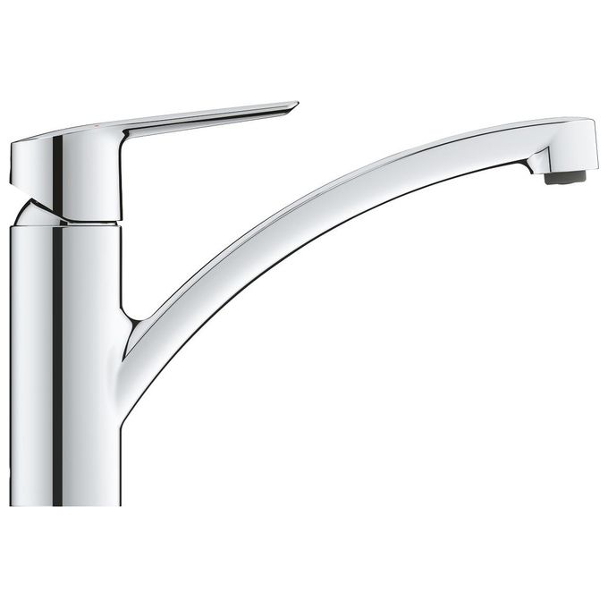 Grohe 32441002 Start New Miscelatore monocomando per lavello a bocca girevole 140° Limitatore di flusso regolabile QuickFix Cromato