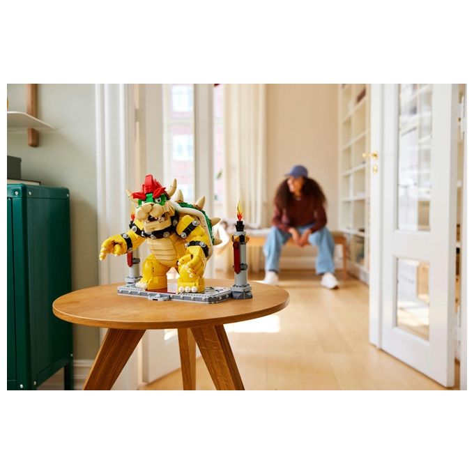 LEGO Super Mario 71411 Il Potente Bowser, Kit di Costruzioni per Adulti, Idee Regalo, Personaggio Snodabile 3D da Collezione
